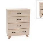 Mueble Madera 5 Cajones