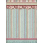 Papel De Arroz Pintado A Rayas Din-A4