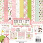 Block 30X30 Bundle Of Joy Baby Girl