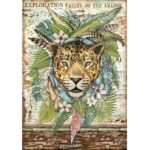 Papel De Arroz Jaguar Amazonia Din-A4