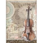 Papel De Arroz Violin Passion Din-A4