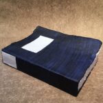 Cuaderno Biblio 17X25 Cm Azul Oscuro