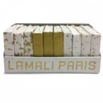 Cuaderno Sona 12X18 Cm Dorado Manchas Grandes