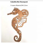 Caballito De Mar Mediano Dm Steampunk