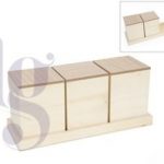 Base Madera 3 Cajas