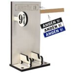 Soporte Madera Movil Escuela De Magia Harry Potter