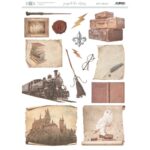 Papel De Arroz Adhesivo Escuela De Magia 1 Harry Potter