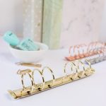 Mecanismo 6 Anillas Dorado