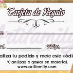 Tarjeta De Regalo Valor A Elegir