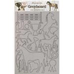 Greyboard Romantic Horses Trofeo