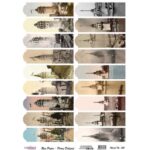 Papel De Arroz Etiquetas Torre Din-A3