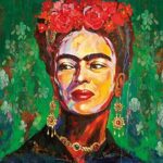 Hoja Servilleta Frida Kahlo