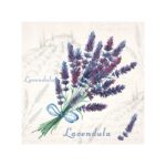 Hoja Servilleta Lavanda