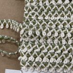 Pasamanería Color Verde Y Beis