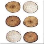 Rodajas Madera Ovalada Pequeña