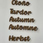 Palabras Otoño En Varios Idiomas