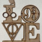 Soporte 3D Harry Potter Love