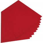 Pack 10 Cartulinas Rojas 25X32