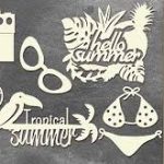 Chipboard Hellow Summer