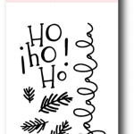 Sello Ginger Bell Ho Ho Ho