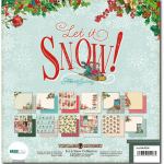 Block 30X30 Let It Snow