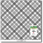 Acetato White Tartan