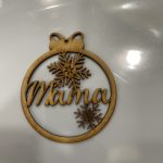 Bolas Madera Dm Personalizadas Mamá