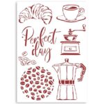 Stencil Casa Granada Café 21X30