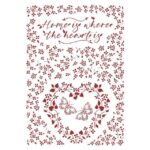 Stencil Provence The Heart Is 21X30