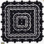 Troquel Marcos Cuadrados Con Dibujos Copos De Nieve