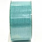 Cinta De Algodón Color Azul Turquesa 4Cmx1.9