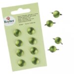 Brads Con Cristal Redondo 8Mm