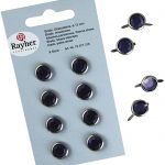 Brads Con Cristal Hexagonal 8Mm