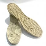 Suela De Esparto Con Cuña Talla 41