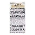 Rub-On Navidad Idea-Ology Tim Holtz