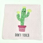 Servilleta Rosa Cactus