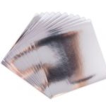 Hojas Metal Aluminio Plata