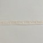 Puntilla Entredos  Blanca 1’8Cm
