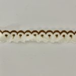 Puntilla Festón Marrón