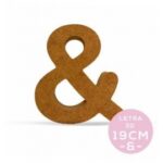 Signo & Cooper 3D De Madera 19 Cm
