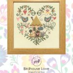 Kit de Punto de Cruz Birdhouse Love
