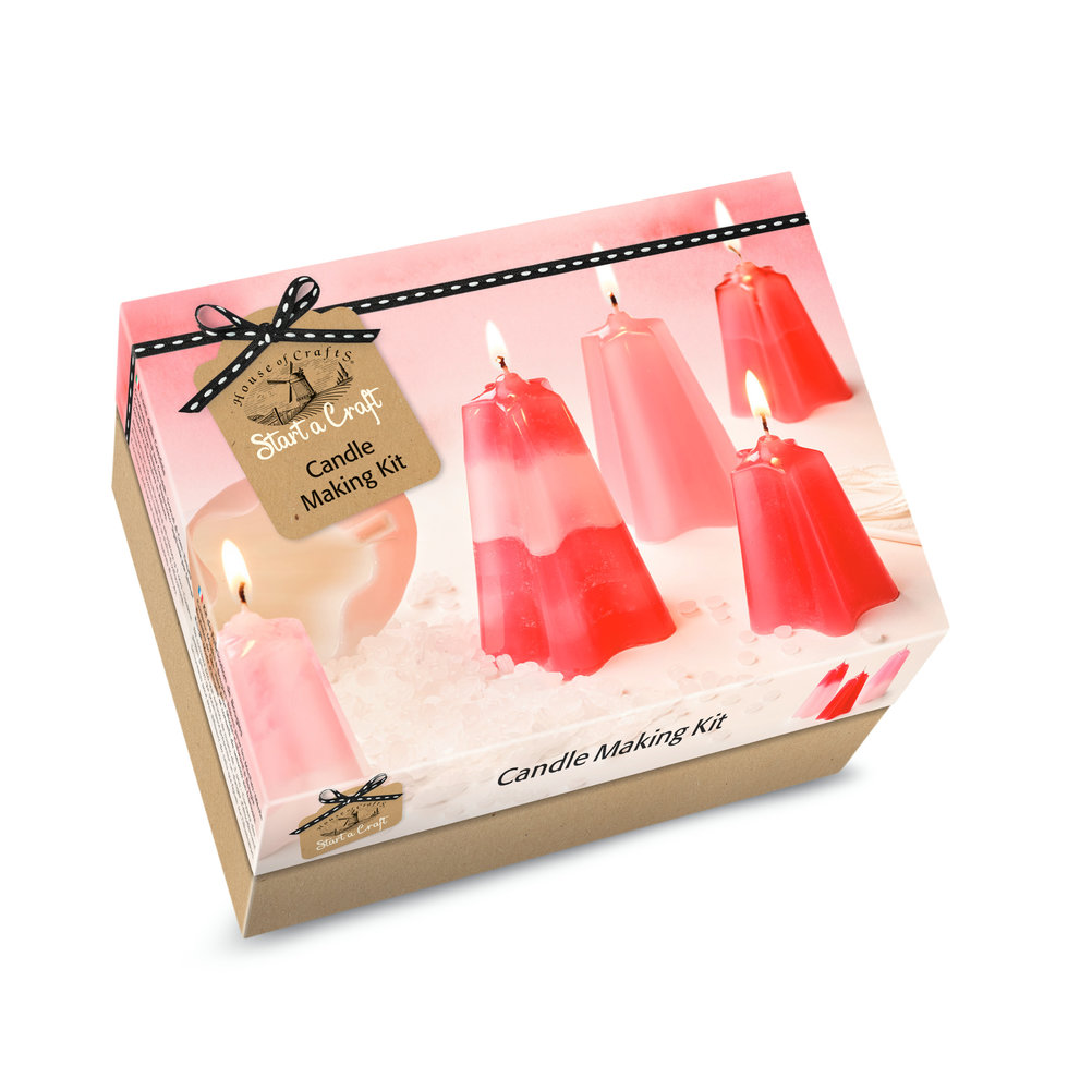 house-of-crafts-candle-making-kit-candle-start-a-c Kit De Velas - Imagen 1
