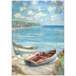 Papel De Arroz Barcos Blue Dream Din-A4