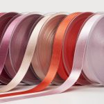 Cinta Nastro Raso Rosa Violáceo 3 Mm