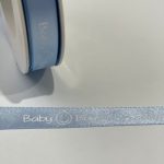Cinta Nastro Raso Azul Claro Baby Boy 1,5 Cm
