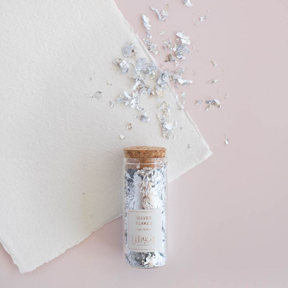 extralarge-0926030082-01 Botella De 15Gr. Flakes Wax It Plata By Lora Bailora - Imagen 1