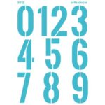 Stencil Números