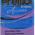 Arcilla Polimérica Premo Accents Sculpey Blue Glitter 57Gr