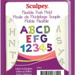 Molde De Modelaje Flexible Abecedario Y Números