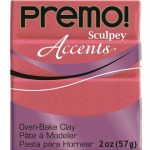 Arcilla Polimérica Premo Accents Naranja Perlado Sculpey Ecru 57Gr